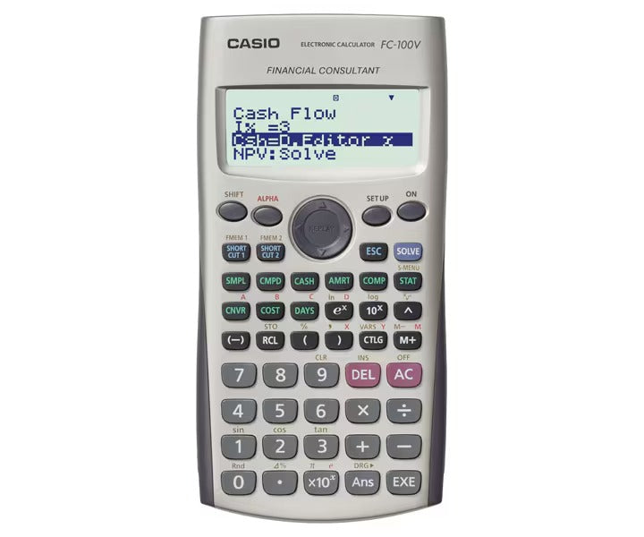 Casio Financial Calculator, FC100