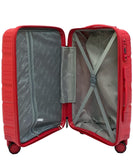 Globetrotter Boston 55cm Red 8 Wheel Hard Top Trolley, BOSTON55RD Globetrotter Cabin size luggage