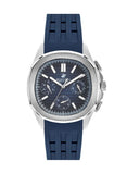 Beverly Hills Polo Club Men's Multifunction Watch with Dark Blue Dial and Blue Silicone Band, BP3211X.499