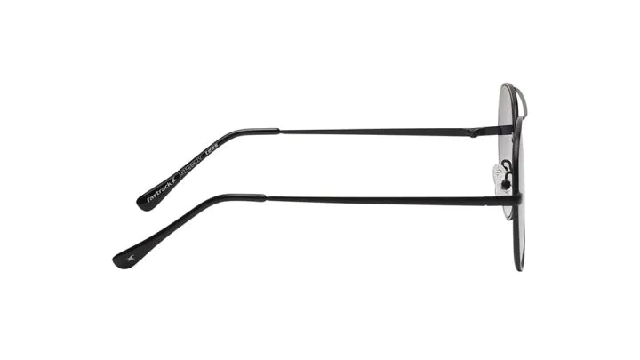 Fastrack Unisex Aviator Sunglasses, Black Lens, UV protected, M258BK2 - image 5