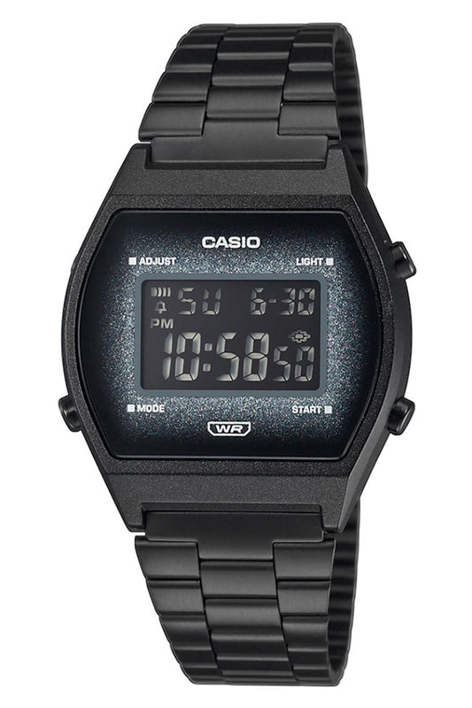 Casio men analog watch, black dial with comfortable strap, model CS-B640WBG-1BDF, Bahrain