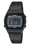 Casio, Men’s Watch Beside Collection Digital, Black Dial Black Stainless Band, B640WBG-1BDF