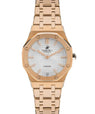 Beverly Hills Polo Club Women's Watch, Analog, White Dial, Gold Stainless Steel Strap, BP3161X.430