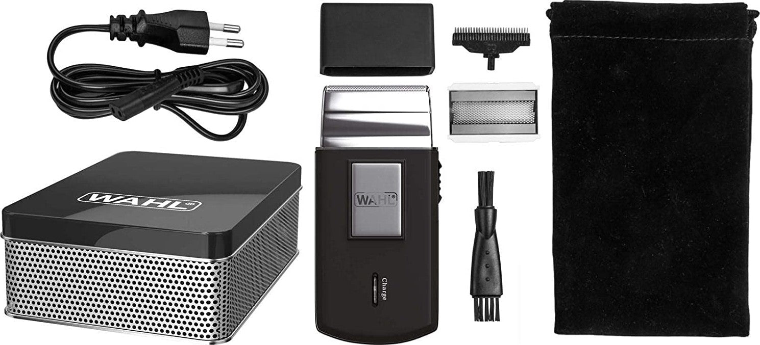 Wahl Launch Professional Trimmer + Wahl Travel Shaver Combo, WA-3026699+3615-1027F