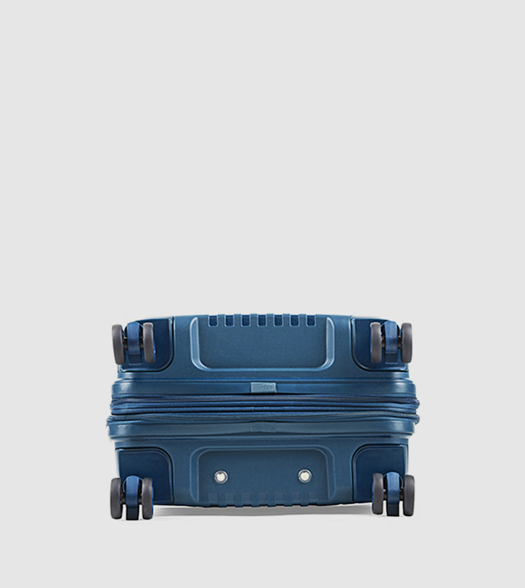 Carlton Wego Plus 65cm Blue 8 Wheel Hard Top Trolley, WEGOPL65BLE