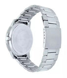 Casio Men's Watch Analog, Black Dial Silver Stainless Steel Strap, MTP-VD01D-1E2VU