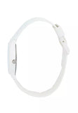 Casio Unisex Analog Watch, White Dial With White Resin Band, MQ-24B-7BDF