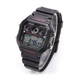 Casio Men's watch Digital, Black Dial Black Resin Strap, AE-1300WH-1A2VD