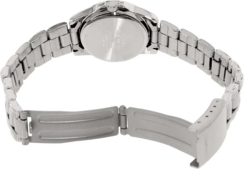 Casio Women's Watch Analog, White Dial Silver Stainless Steel Strap, LTP-1215A-7B2DF product image