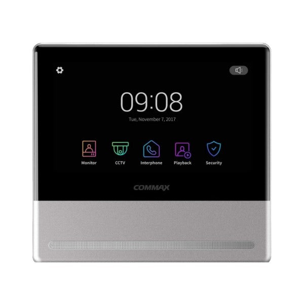 Commax Smart View IP Video Monitor 7" Connectable with PoE Switch, CIP-70QPT