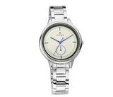 Titan Workwear Women's Watch Analog Silver Dial With Silver Stainless Steel Band, 2617SM02