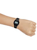 Casio Unisex Watch Vintage Collection Digital, Black Dial Black Stainless Steel Strap, B640WB-1ADF
