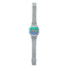 Casio Unisex Watch Digital Display, Stainless Steel Silver Band , A168WER-2ADF