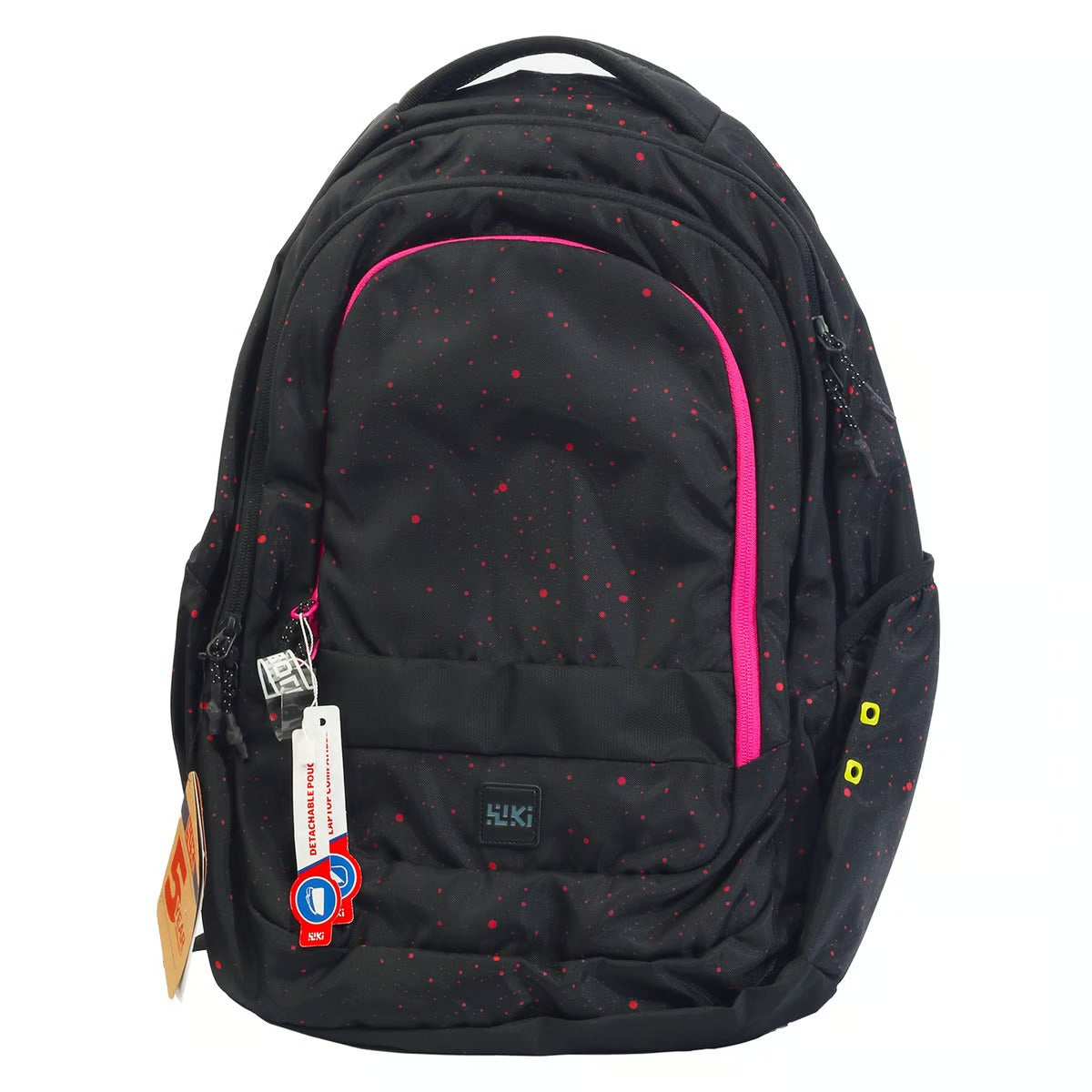 Wildcraft Wiki Girl 2 Constellation Black 17.5" Backpack, WIKIGIRL2BK