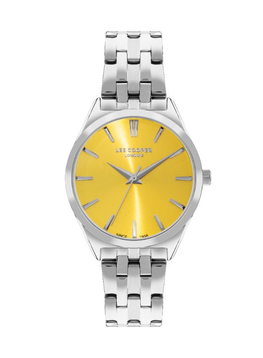 Lee Cooper, Men's, Analog Watch, Silver Dial, LE-LC07833.310
