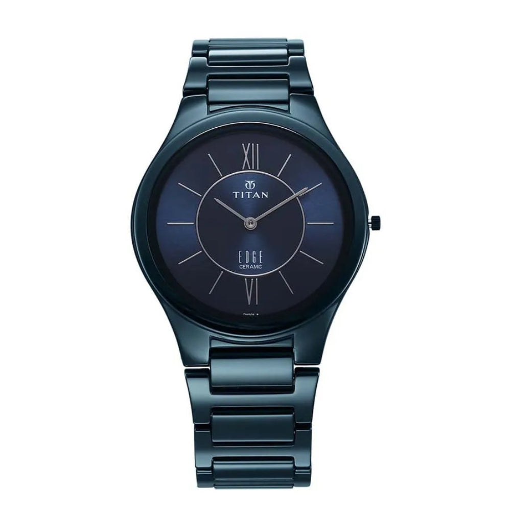 Titan, Men, Analog, Watch, Blue Dial, 1696QC03