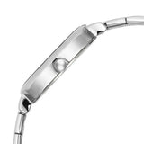 Titan Shaped Cases Women's Watch Green Dial With Silver Stainless Steel  Band, 2730SM01