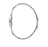 Lee Cooper Women's Analog Watch with White Mother Of Pearl Dial and Silver/Gold Stainless Steel Band, LC08385.220