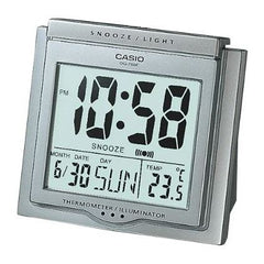 Casio, Digital Desk  Alarm Clock, Grey, DQ-750F-8DF