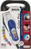 Wahl Color Pro Corded Hair Clipper Model 79400-627 | Easy Haircutting with Color-Coded Guide Combs