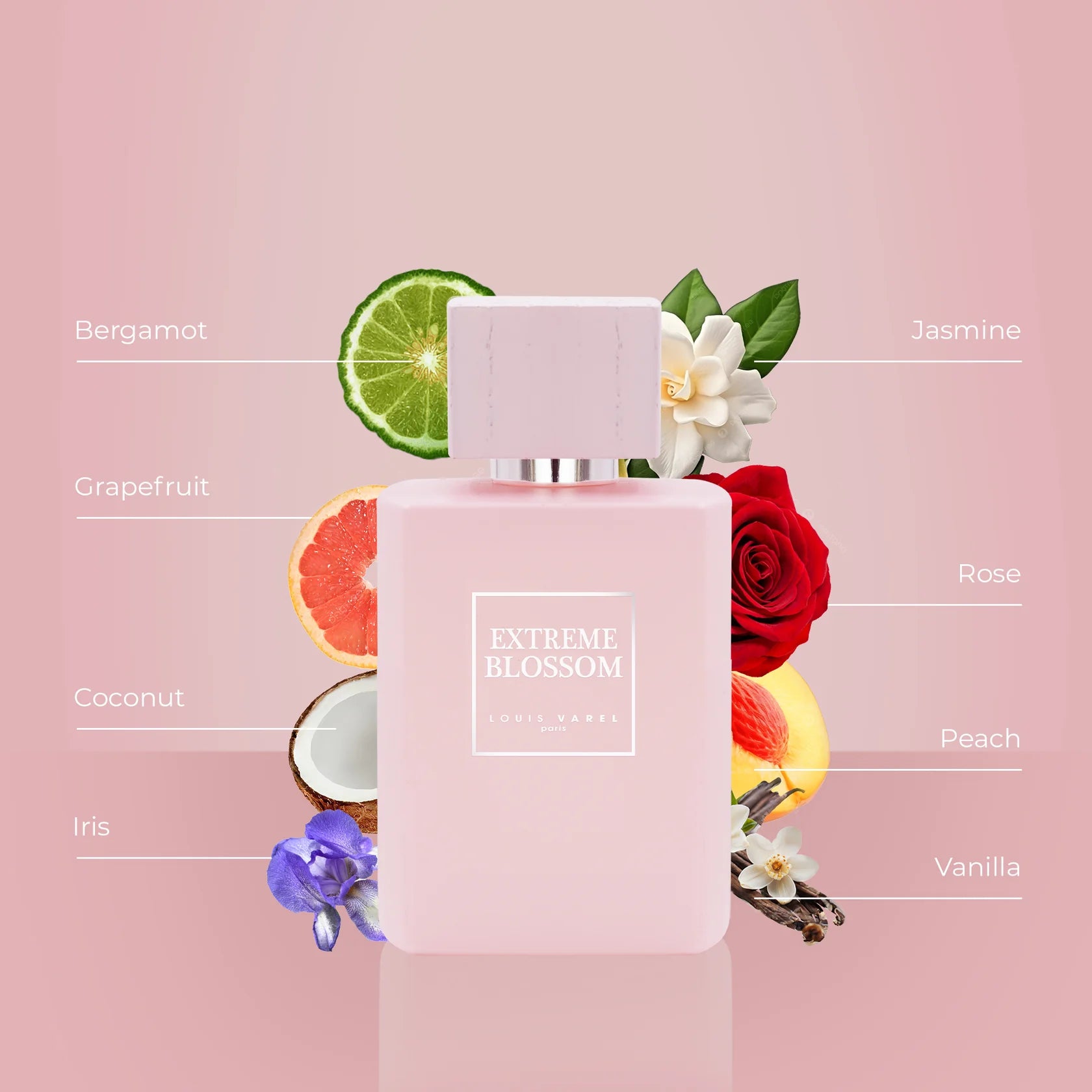Louis Varel ZEXTBLO.50 EDP 100ml Fresh Floral Citrus perfume for Unisex