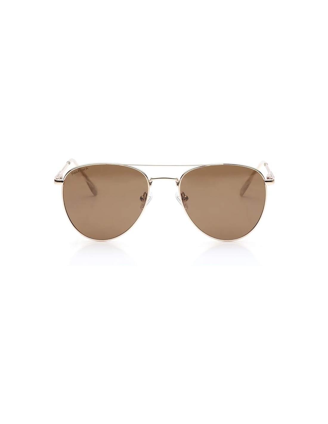 Fastrack Unisex Aviator Sunglasses with Polarised and UV Protected Lens, M277BR6PV