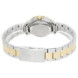 Seiko Women's Mechanical Watch Analog, Black Dial Silver & Gold Stainless Band, SYMD94K
