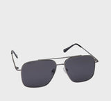 Fastrack Unisex Polarized Aviator Sunglasses, M253GY10P