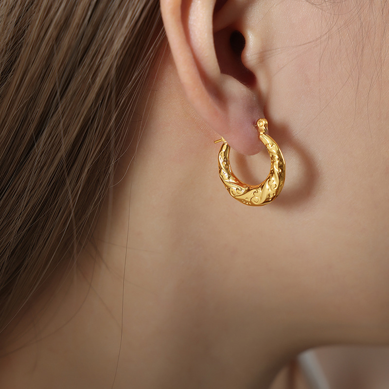 Lee Cooper Women's Earings - Gold