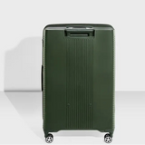 Carlton Globetrotter 79cm 360° 8 Wheel Hard Top Trolley-Green, GLOBETROTTERT79GRN
