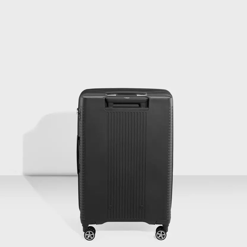 Carlton Globetrotter  67cm 360° 8 Wheel Hard Top Trolley-Black, GLOBETROTTERT67BLK