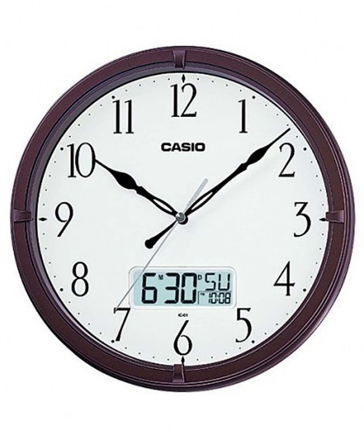 Casio, Analog-Digital Display, Wall Alarm Clock, IC-01-5DF