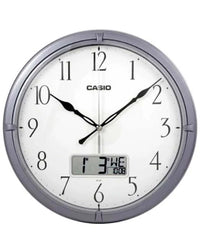 Casio, Analog-Digital Display, Wall Alarm Clock, IC-01-8DF