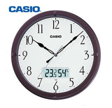 Casio, Analog-Digital Display, Wall Alarm Clock, IC-02-5DF