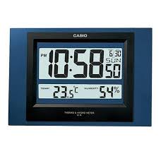 Casio, Wall Clock, Digital Display, Blue , ID-16S-2DF