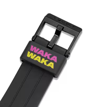 Casio Vintage Pac-Man Collection Unisex Watch Digital Dial with Black Resin Band, F-91WPC-1ADR