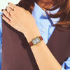 Casio Women's Watch Analog Silver Dial with Brown Leather Strap,  LTP-1234GLL-7ADF