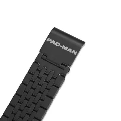 Casio Vintage Bluetooth Pac-Man Collection Unisex Watch with Black Stainless Steel Band, ABL-100WEPC-1BDR
