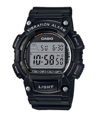 Casio, Men’s Watch Digital, Black Dial Black Resin Band, W-736H-1AVDF