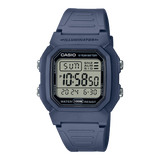 Casio Men's Watch Digital Dial With Blue Resin Strap, W-800H-2AVDF