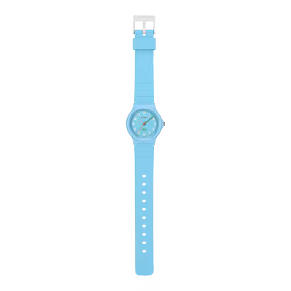 Casio Kids Watch Analog Blue Dial With Blue Resin Strap, LQ-24B-2BDF