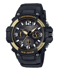 Casio, Men's Chronograph Watch Analog, Black Dial Black Resin Band, MCW-100H-9A2VDF