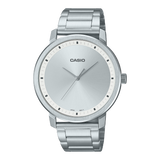 Casio, Men’s Watch Analog, Silver Dial Silver Stainless Steel  Band, MTP-B115D-7EVDF