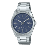 Casio Men's Watch Analog Blue Dial With Stainless Steel Band, MTP-1302DA-2A1VDF