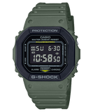 G-Shock Men's Watch Digital Dial with Green Resin Band, DW-5610SU-3DR