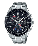 EdificeMen's Watch Analog Black Dial with Silver Stainless Steel Band, EFR-552D-1A3VUDF