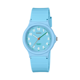 Casio Women's Watch Analog Blue Dial With Blue Resin Strap, LQ-24B-2BDF