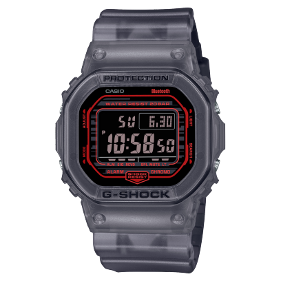 G-Shock Men's Bluetooth Watch Digital Dial with Gradient Resin Band, DW-B5600G-1DR