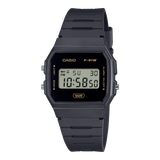 Casio Unisex Watch Digital Dial with Black Resin Band, F-91WB-8ADF