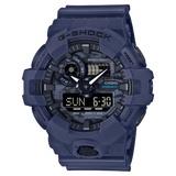 G-Shock Men's Watch Analog-Digital Dial with Blue Resin Band, GA-700CA-2ADR